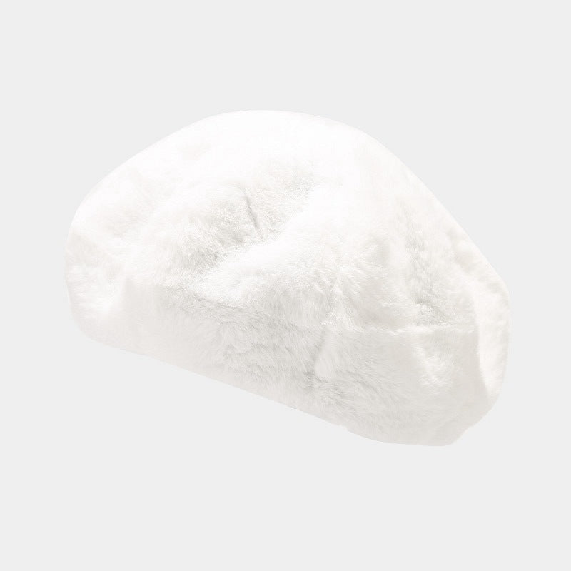 Wholesale Autumn and Winter Plush Thickened Warm Beret